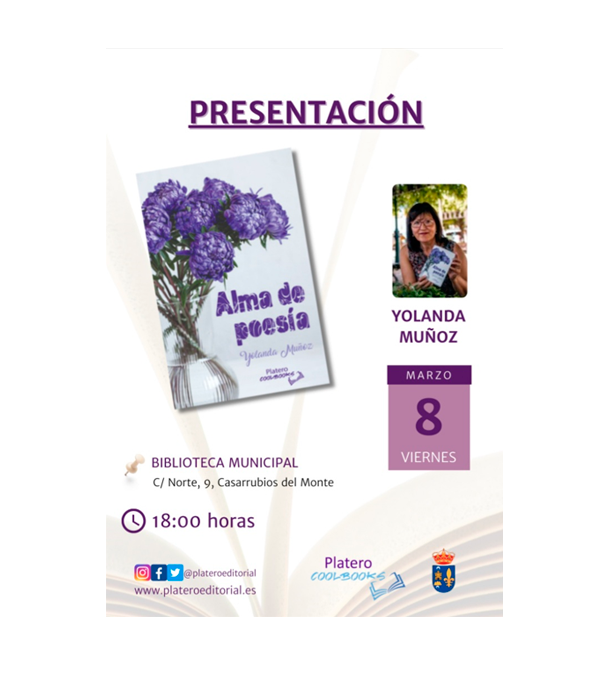 Presentación de Libro de Yolanda Muñoz en Casarrubios del Monte